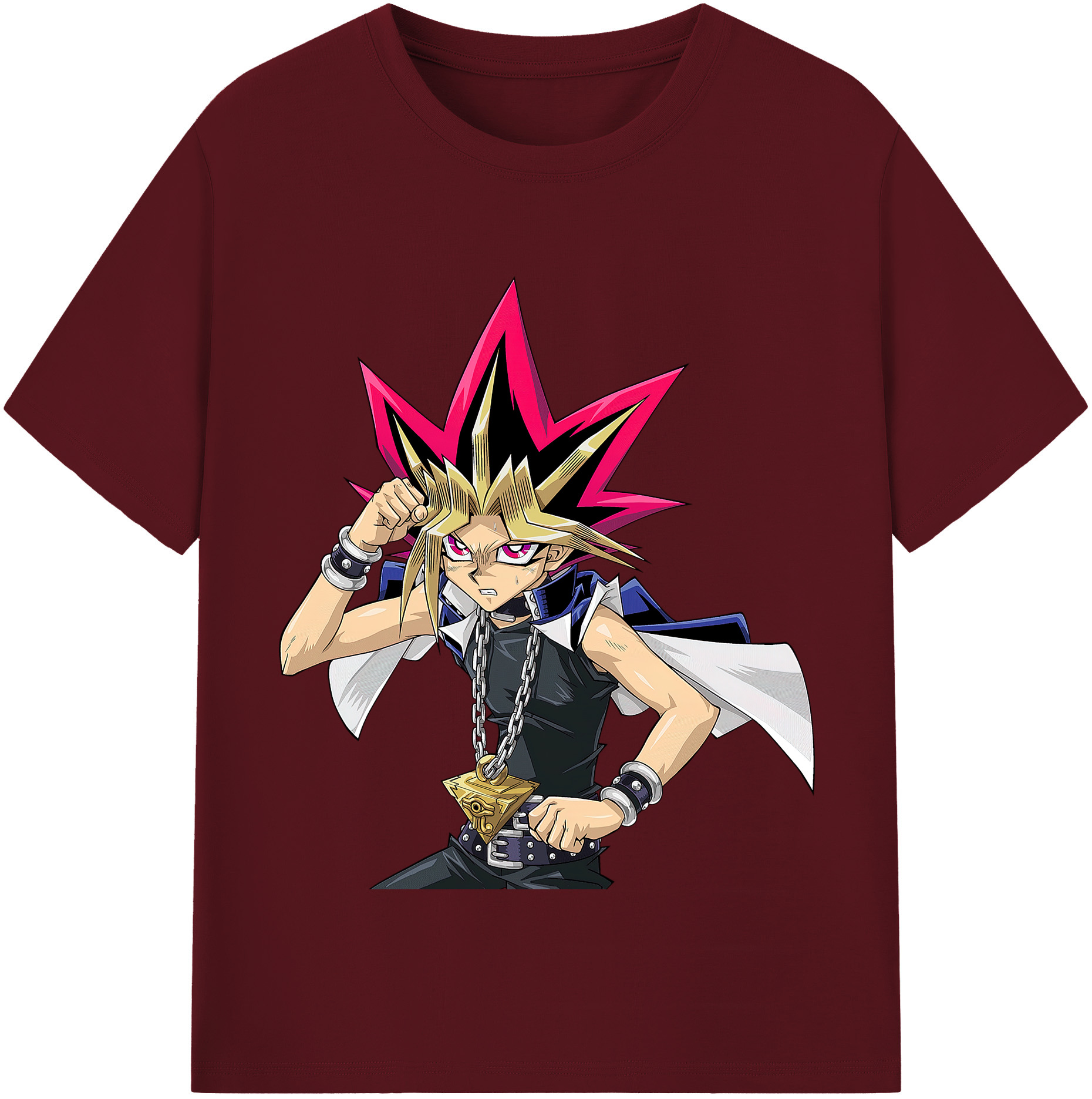 （画像用） 遊☆戯☆王 Yu-Gi-Oh! 綿100％半袖Tシャツ（フロントプリント）